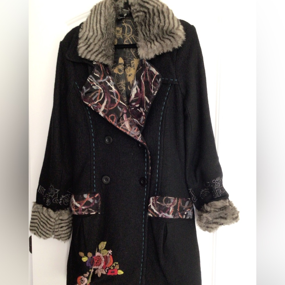 Desigual Dream The Future Coat - Picture 2 of 16